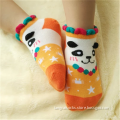 BSP-607 Wholesale Lovely Animal Little Panda Design 3D Baby Socks With Picot Welt Cute Baby Socks China Factory
